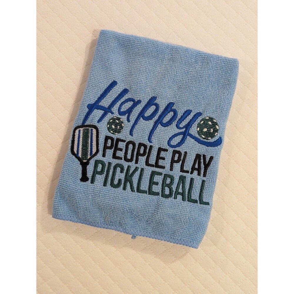 Embroidered Pickleball workout towel New
Handmade
Non smoking home
Microfiber